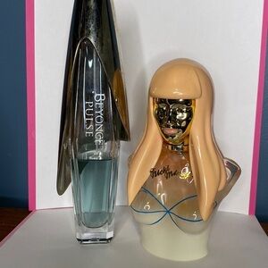 Eau de Parfum Bundle Nicky Minaj Pink Friday and Beyoncé Pulse 40-50% full